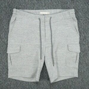 Suitsupply Light Gray Cargo Sweat Shorts